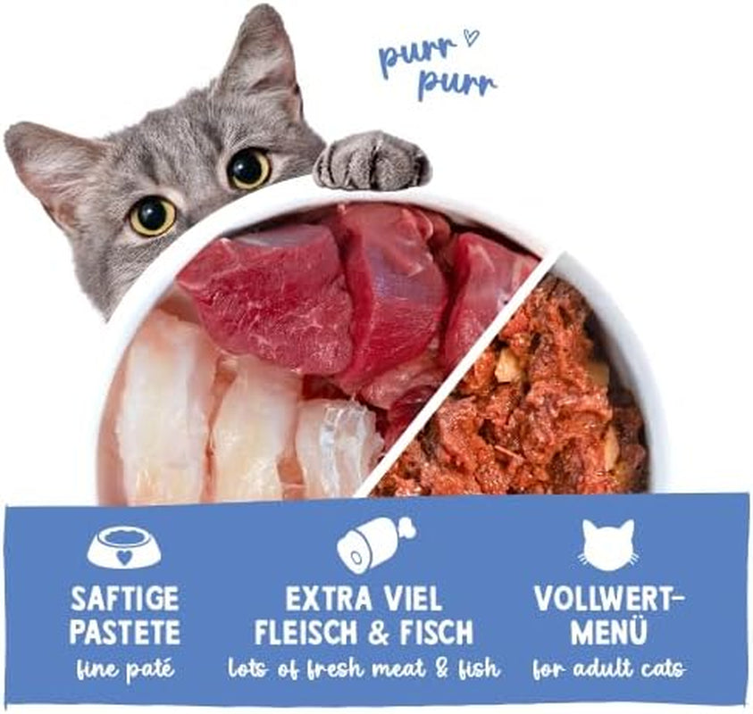Nagrody w postaci mokrej karmy Sanabelle z pstrągiem i wołowiną | 6x195g | 1,17 kg