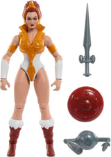 Masters of the Universe Origins Zabawka z kreskówki Teela Figurka o wysokości około 14 cm Bohaterka Motu Akcesoria i mini komiks HYD27 Figurki Sklep Naty Domyślny tytuł