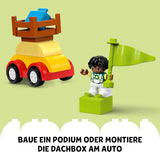 LEGO DUPLO Klasyczne samochody i ciężarówki z klocków, zestaw pojazdów do zabawy dla dzieci od 1,5 roku, kreatywna zabawka edukacyjna, zabawkowy samochód i samochód wyścigowy 10439 Zestawy do budowania Kup w sklepie LEGO
