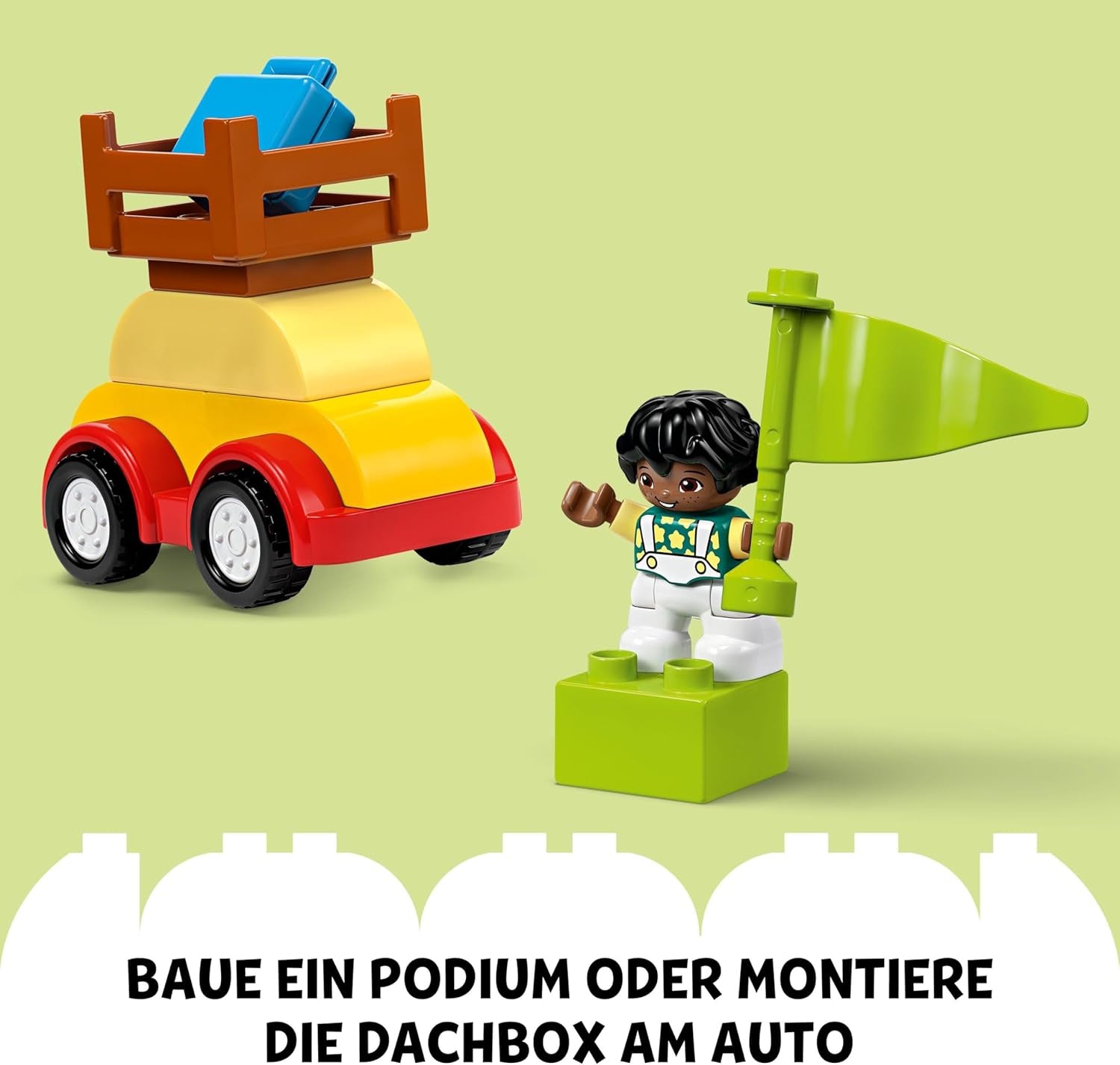 LEGO DUPLO Klasyczne samochody i ciężarówki z klocków, zestaw pojazdów do zabawy dla dzieci od 1,5 roku, kreatywna zabawka edukacyjna, zabawkowy samochód i samochód wyścigowy 10439 Zestawy do budowania Kup w sklepie LEGO