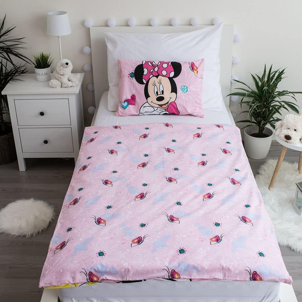 Komplet pościeli dziecięcej Myszka Minnie, bawełniana Pościel - dziecięca Sklep Naty