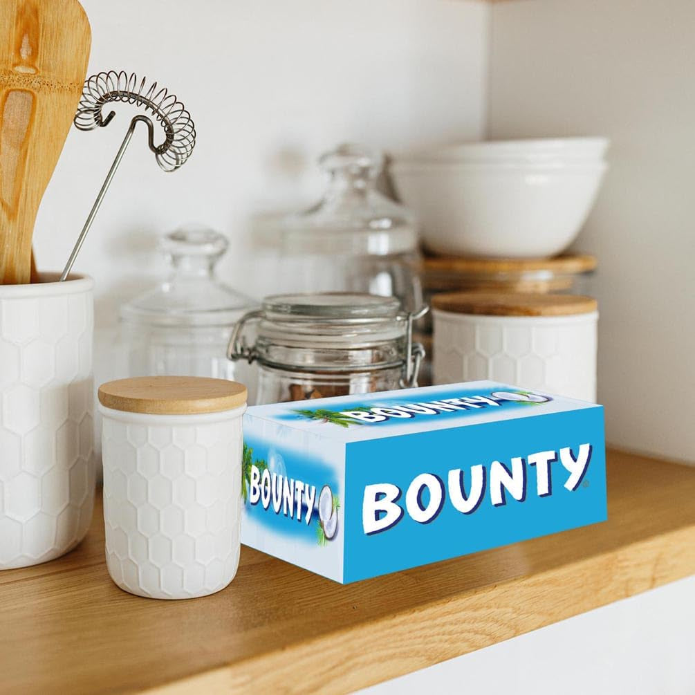 Bounty Batony Czekoladowe O Smaku Czekolady Kokosowej 24 Batony w Paczce (24 x 57g)