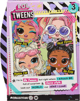 LOL niespodzianka! Tweens Fashion Doll Series 3 - Lalka NIA Regal 15 cm z niespodziankami: ekstrawaganckie stroje, akcesoria i nie tylko. Świetny prezent kolekcjonerski dla chłopców i dziewcząt w wieku 18+ 584087