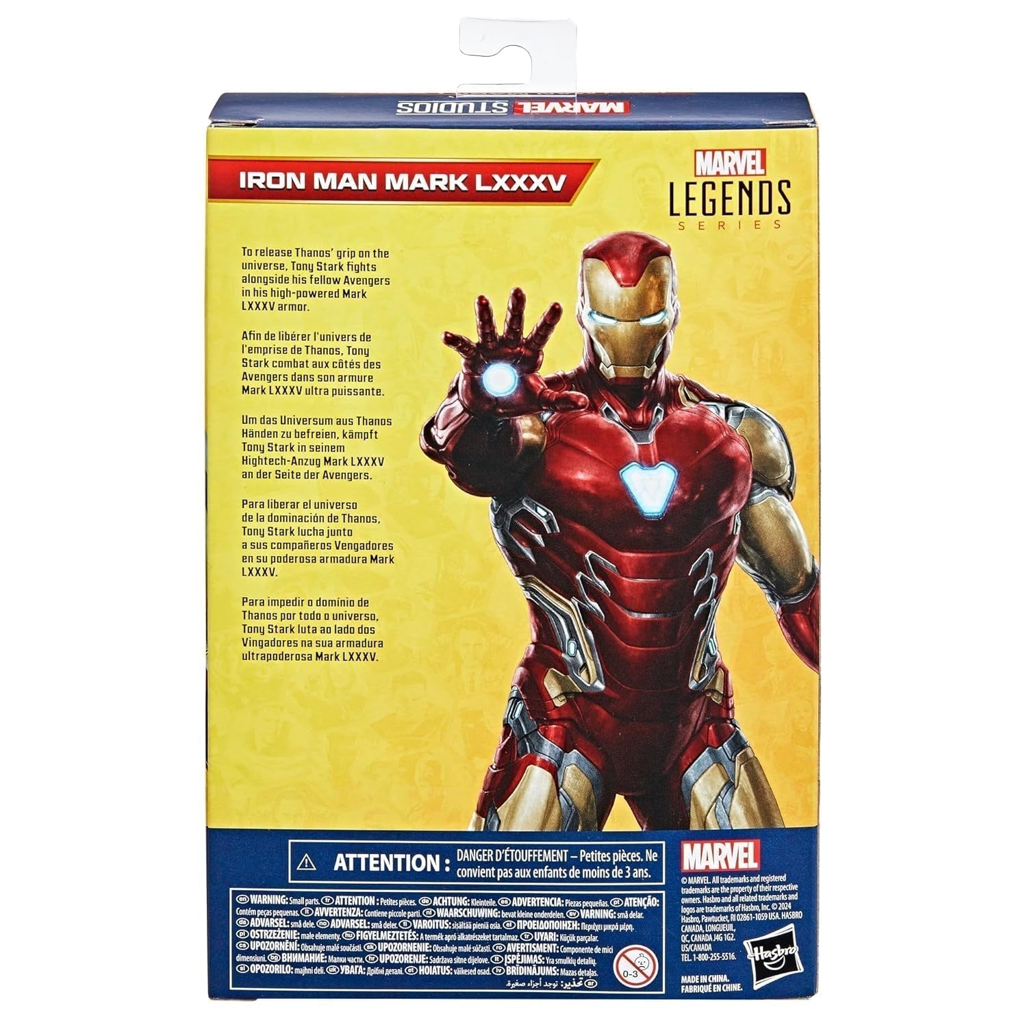 Marvel Legends Series Iron Man Mark LXXXV Avengers: Endgame 6-calowa figurka Figurki akcji Naty Shop