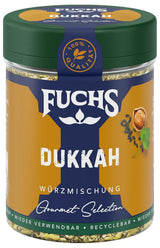 Fuchs Spices Gourmet Selection Bliski Wschód/Afryka - Mieszanka przypraw do kuskusu i bulguru Mieszanka przypraw do wielokrotnego napełniania do przyprawiania potraw bulgur Wegańskie 55g