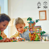 LEGO Friends Domek na drzewie Zestaw do budowania i odgrywania ról Domek dla dziewczynek Zestaw dla 8-latków z 4 minifigurkami postaci i 2 figurkami zwierząt Pomysł na prezent dla dzieci 42652 Zestawy do budowania Besuche den LEGO-Store