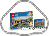 LEGO 60205 City Tracks 20-częściowy zestaw dodatkowy dla dzieci Zestaw zabawek dla chłopców i dziewcząt Zestawy do budowania Besuche den LEGO-Store