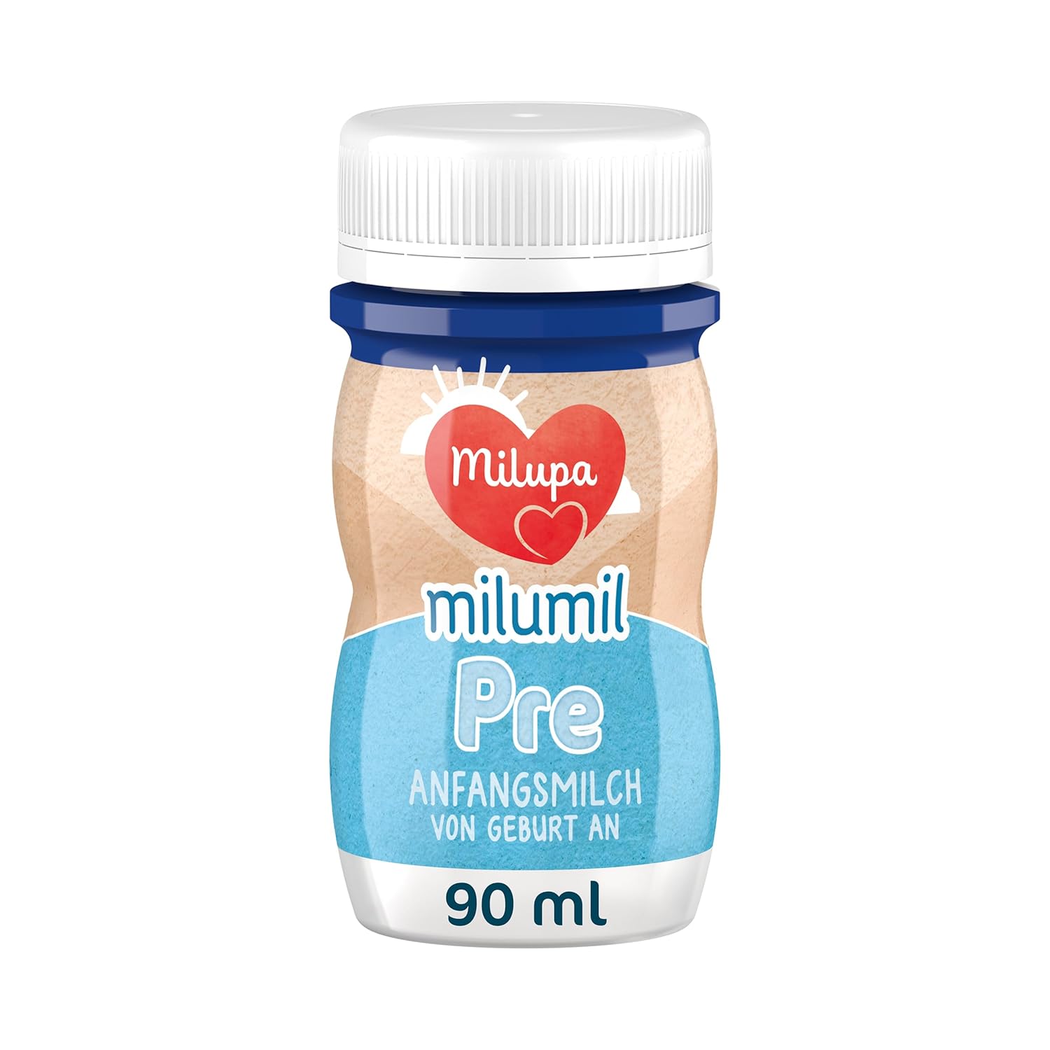 Milupa Milumil Pre, Mleko w proszku dla niemowląt - Z ważnymi składnikami odżywczymi i bez oleju palmowego - 800 g Naty Shop 24 x 90 ml Milumil Pre (gotowy płyn)