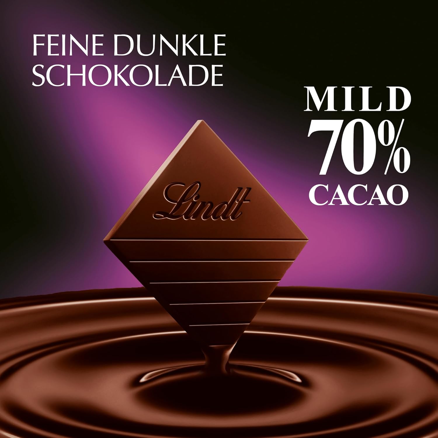 Lindt Excellence 78-procentowy batonik kakaowy - Intensywność kakaowa Trwałość Wegański batonik 100g Idealny prezent
