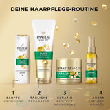 Pantene Pro-V Smooth & Silky Keratin Protect Hair Mask 500ml do włosów kręconych i suchych, Do 72 godzin gładkich i lśniących włosów po jednej aplikacji, Z formułą Pro-V i Aktywną maską do włosów Nutri-Plex Naty Shop