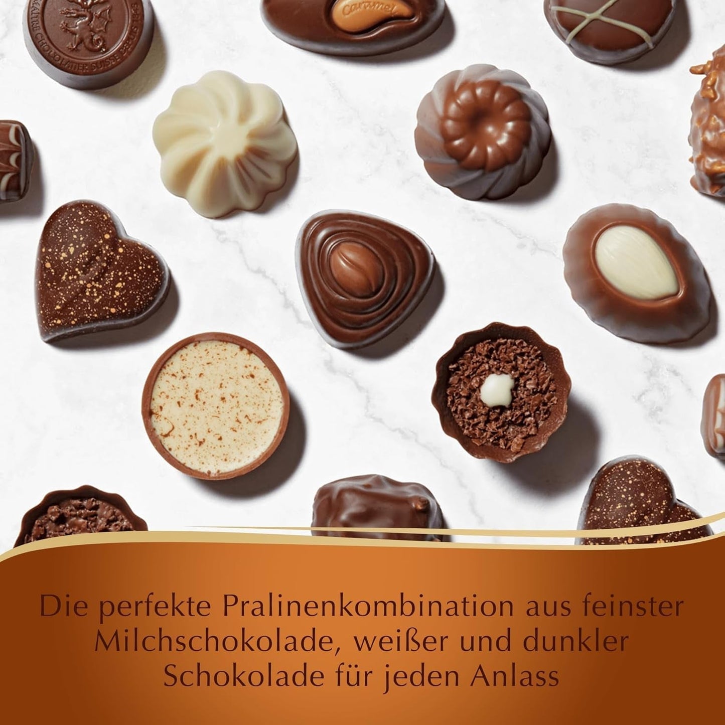 Lindt, Pudełko pralin z 12 piernikowymi specjałami z migdałami, orzechami laskowymi i pistacjami, 125 gramów Naty Shop