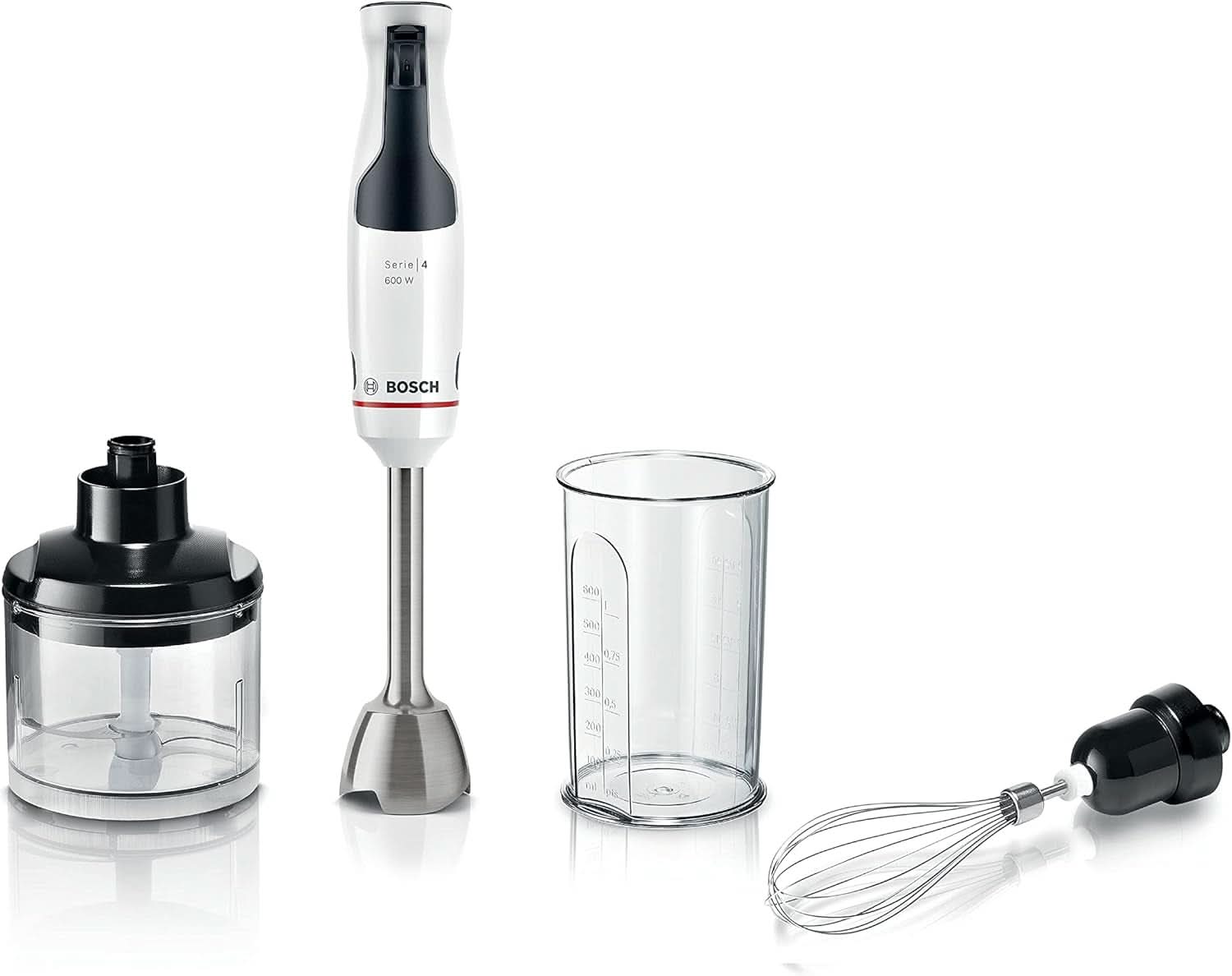 , Mikser Stab, Ergomaster Series 4, Silnik 800 W, Kontroler prędkości, Quattroblade Kitchen Naty Shop