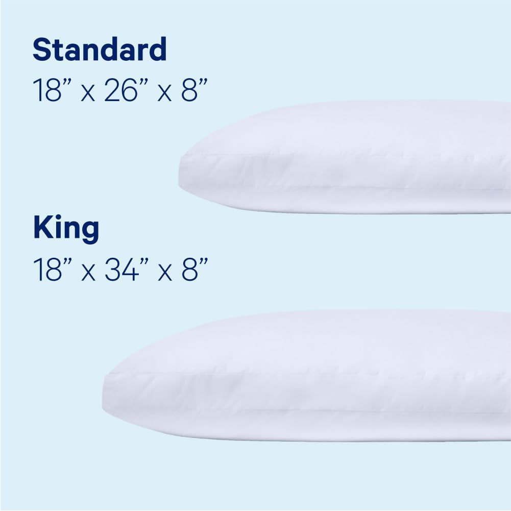 Poduszka do spania Casper Sleep Essential, King, biała Naty Kup standardowe poduszki