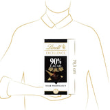 Lindt Excellence 78-procentowy batonik kakaowy - Intensywność kakaowa Trwałość Wegański batonik 100g Idealny prezent
