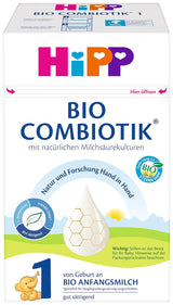 Formuła mleczna z mlekiem organicznym Hipp PRE BIO Combiotik, opakowanie 4 szt. (4 x 600g) Naty Shop