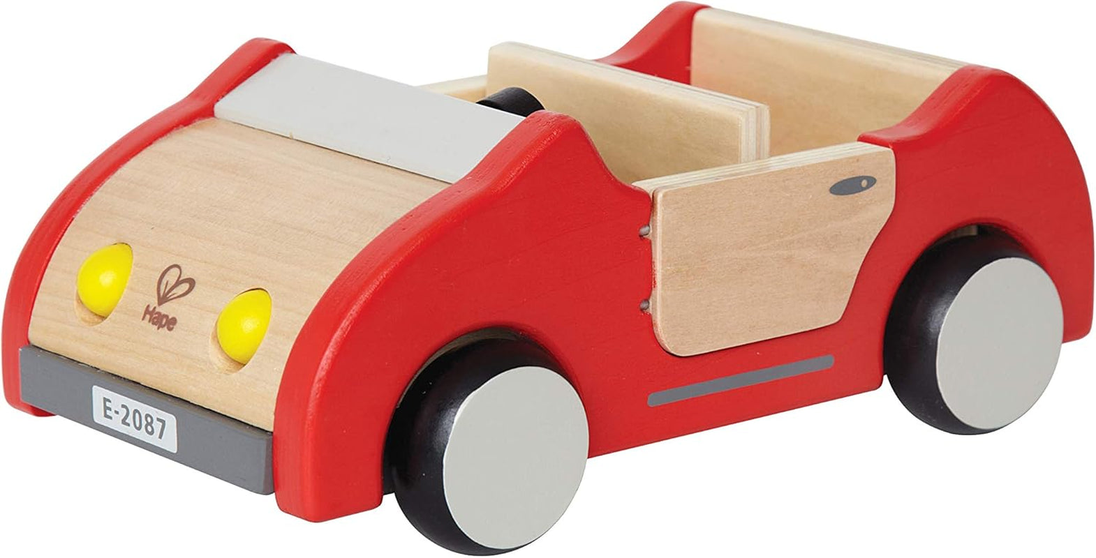 Hape E3459 - Pokój dziecięcy, mały domek dla lalek Naty Shop Samochód rodzinny