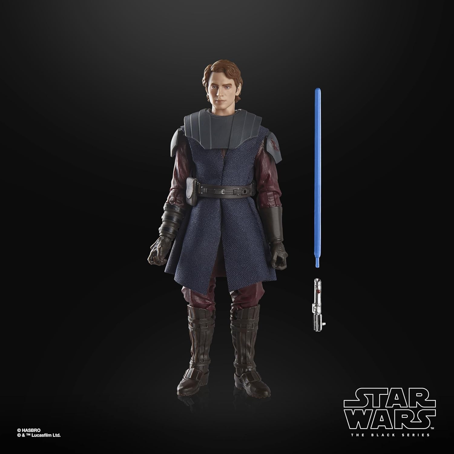 Gwiezdne Wojny Czarna seria Anakin Skywalker, Gwiezdne Wojny: Ahsoka Premium Kolekcjonerska figurka (15 cm) Figurki Naty Shop