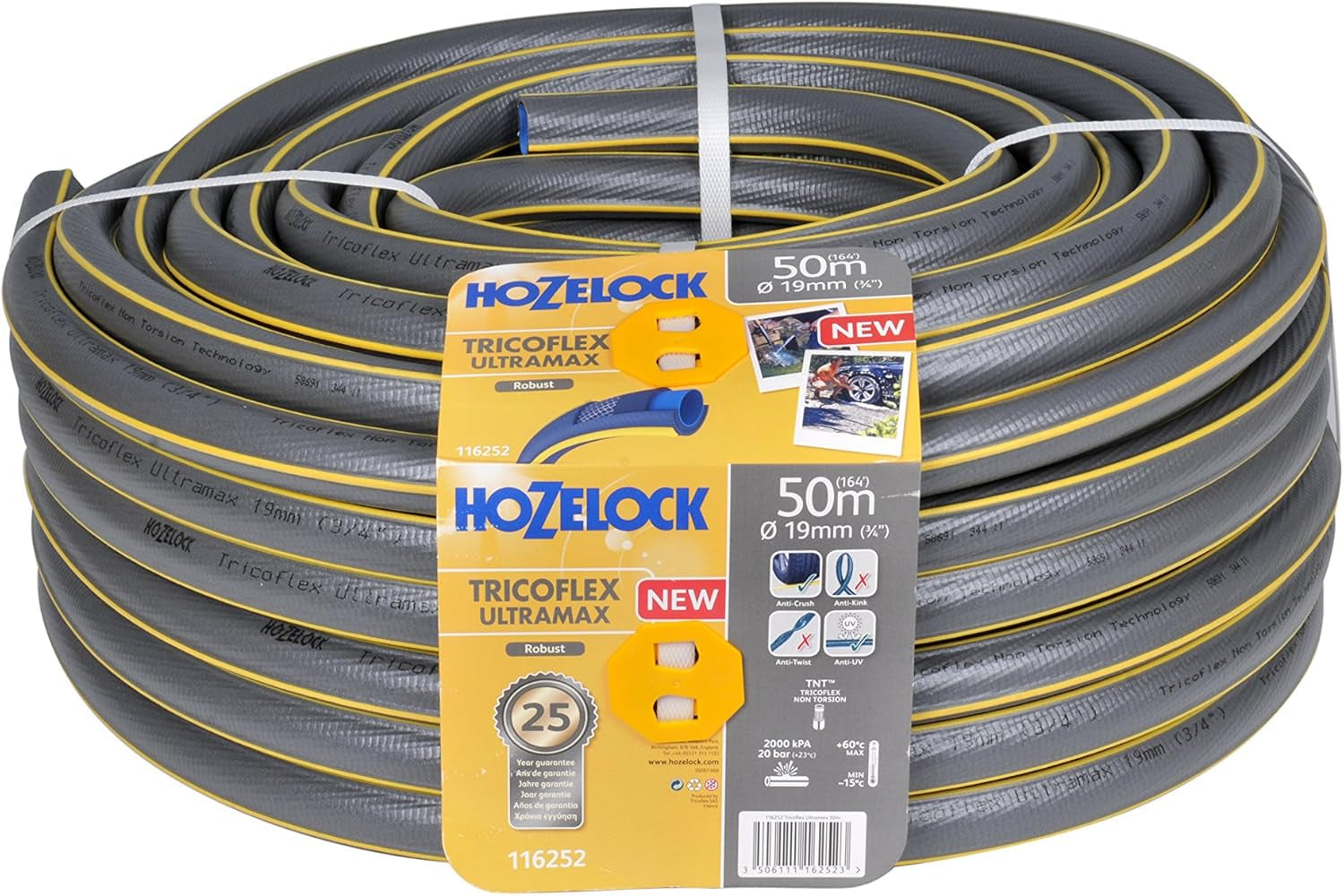 Wąż Hozelock Tricoflex Ultramax 25 m (średnica 12,5 mm)