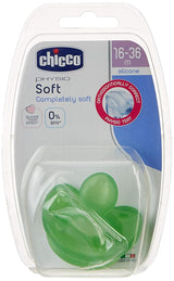 Smoczek Chicco "Physio Soft", 12 miesięcy+, silikon, 1 kawałek, różne kolory