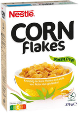 Nestlé Cereals Płatki kukurydziane, klasyczne płatki kukurydziane, bezglutenowe, opakowanie 1 szt. (1 x 375 g)