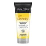 John Frieda Sheer Blonde Go Blonder Szampon, 250 ml Zestaw do kąpieli i pod prysznic Naty Shop 6 x 50 ml