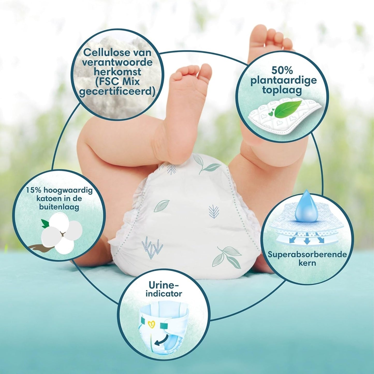 Pieluchy Pampers Harmony 80 rozm. 4 (9-14 kg)