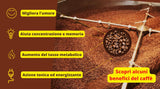 Kawa New York - EXTRA P - Kawa ziarnista, mocny i zdecydowany smak, ziarna Arabiki i Robusty, do mielenia, włoskie espresso, mieszanka batonowa - jakość premium od 1930 - 1 kg, ziarna