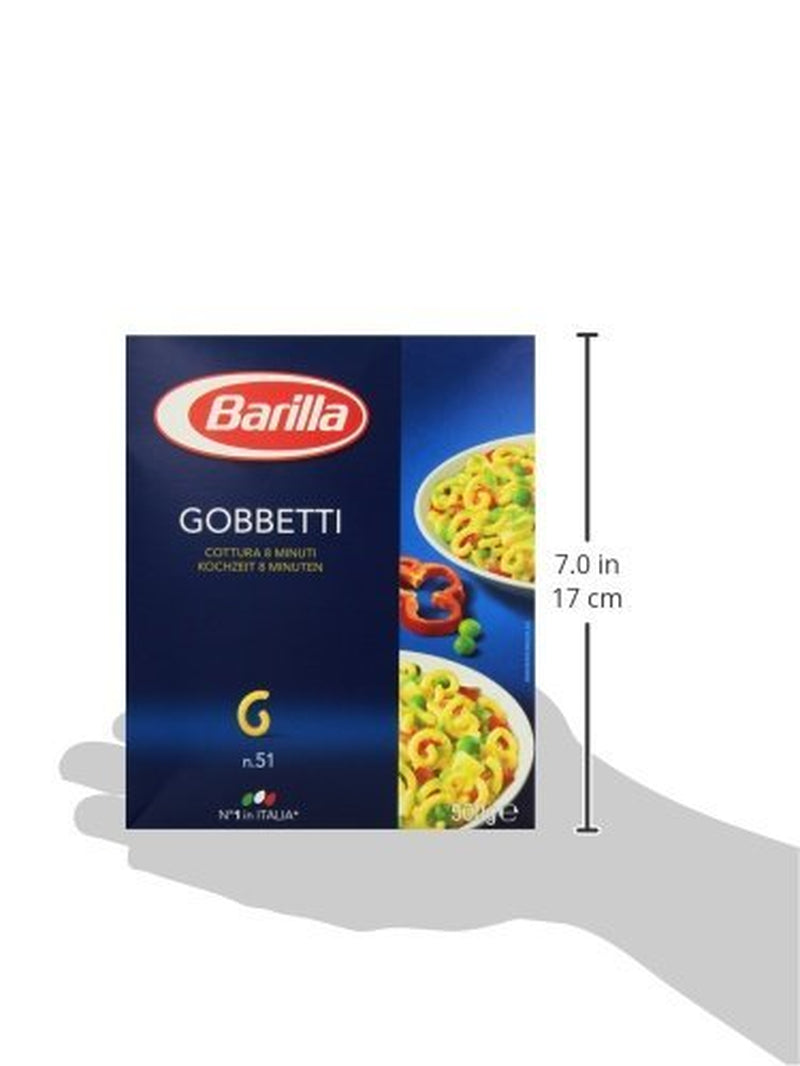 Makaron Barilla Klasyczny Gobbetti nr. 51 z pszenicy durum, zawsze al dente (1 x 500 g)