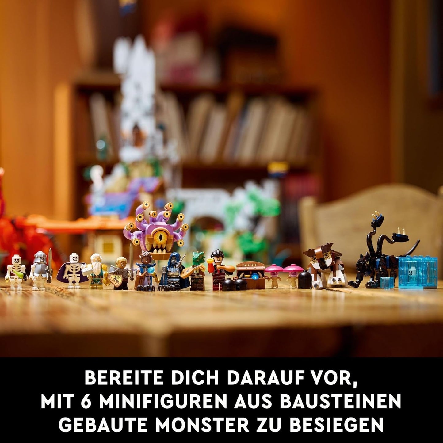 LEGO Ideas Dungeons & Dragons: Saga Czerwonego Smoka, Zestaw do budowania dla dorosłych, Dungeons and Dragons Pomysły na prezenty dla fanów, Zestaw do budowania fantasy, Aktywność twórcza 21348 Zestawy do budowania Besuche w sklepie LEGO
