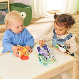 VTech Baby - Zestaw upominkowy dla przyjaciół zwierząt dziecka - Zestaw zabawek z książeczką z tkaniny, śpiewającym ptakiem i grzechotką zebry - dla dzieci w wieku 0-24 miesięcy Naty Shop