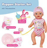 Lalka Baby Born Lena (Dziewczynka) - 36 cm - 7 funkcji, w tym akcesoria i materac - Działa całkowicie bez baterii - Odpowiednia dla małych dzieci od 1 roku