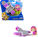 PAW PATROL Chase Action Pup Mini samolot ratowniczy ze składanymi skrzydłami Zabawka dla dzieci w wieku od 3 lat i więcej Figurki Naty Shop Skye