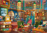 Educa - Puzzle 1000 elementów dla dorosłych | Biblioteka. Wymiary: 68 X 48 cm. Zawiera klej do puzzli Fixpuzzle. Przez 14 lat (19925) Sklep Puzzle Naty