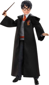 Mattel Harry Potter – lalka kolekcjonerska (około 26 cm) z mundurkiem Hogwartu, szatą Gryffindoru i różdżką dla dzieci od 6 lat. Figurki FYM50 Sklep Naty Łóżko pojedyncze