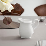 Dzbanek na mleko Royal Villeroy & Boch, mały dzbanek na mleko o prostym designie, wykonany z wysokiej jakości porcelany premium, można myć w zmywarce, 250 ml