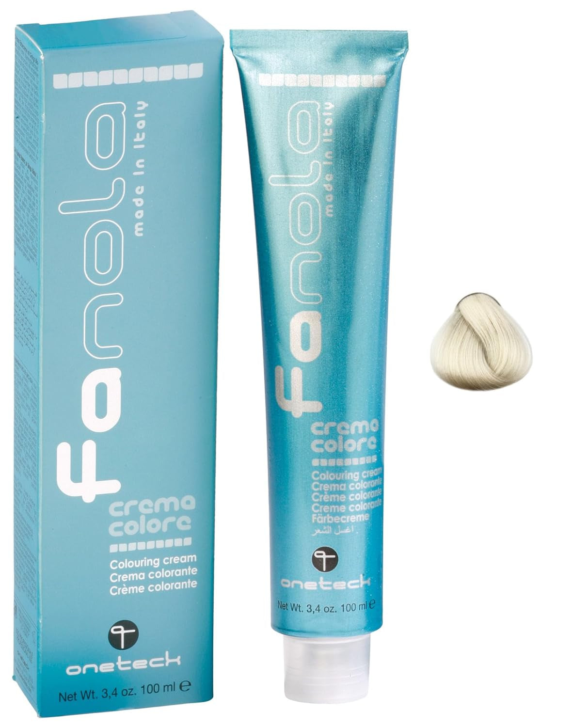 Fanola crema colore Krem koloryzujący 7.0 Blond, 100 ml