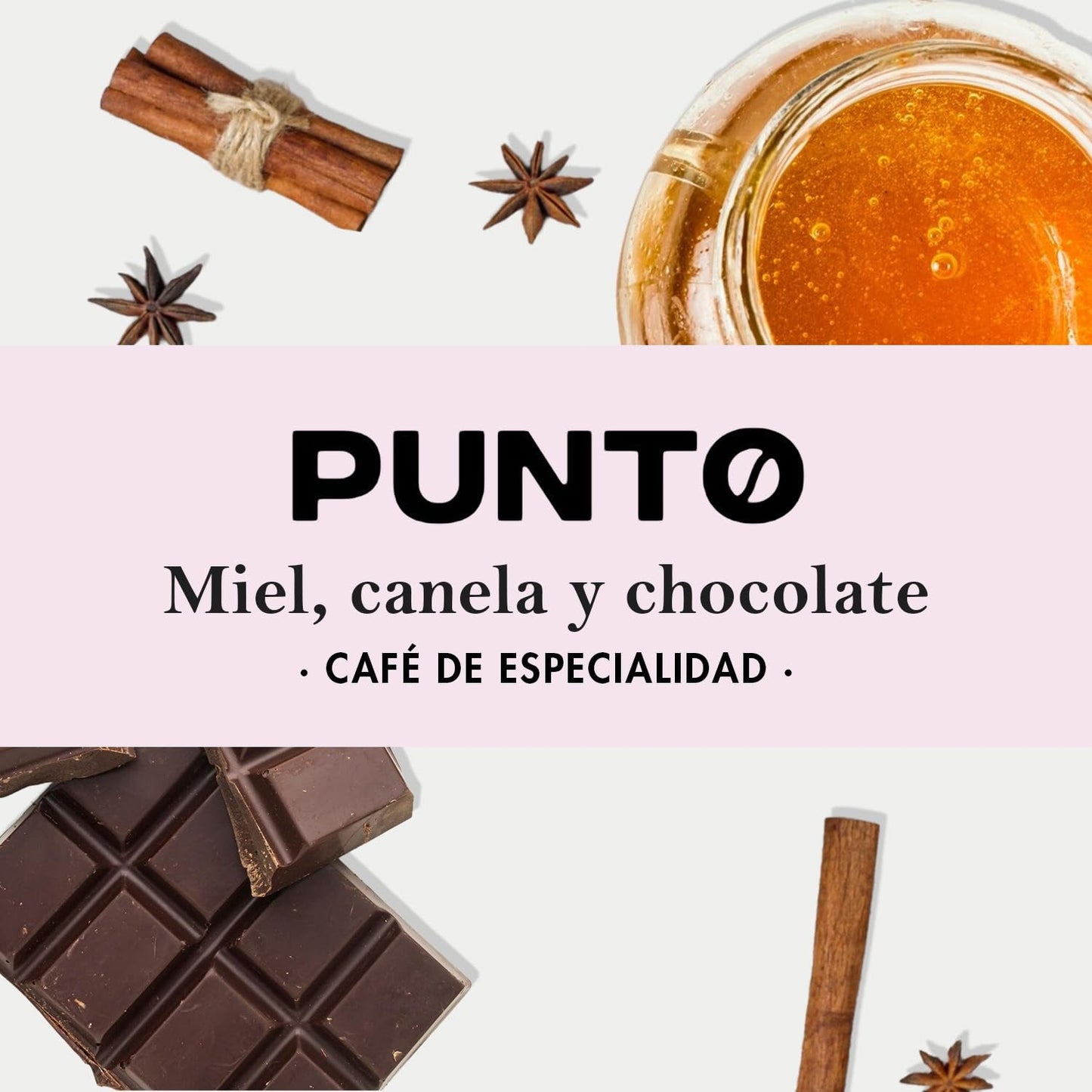 – Kawa mielona etiopska – 250 g – Kawa specjalna – Średnio palona – 100% Arabica – Nuty miodu, cynamonu i czekolady – Intensywna kwasowość – Średnia treściwość