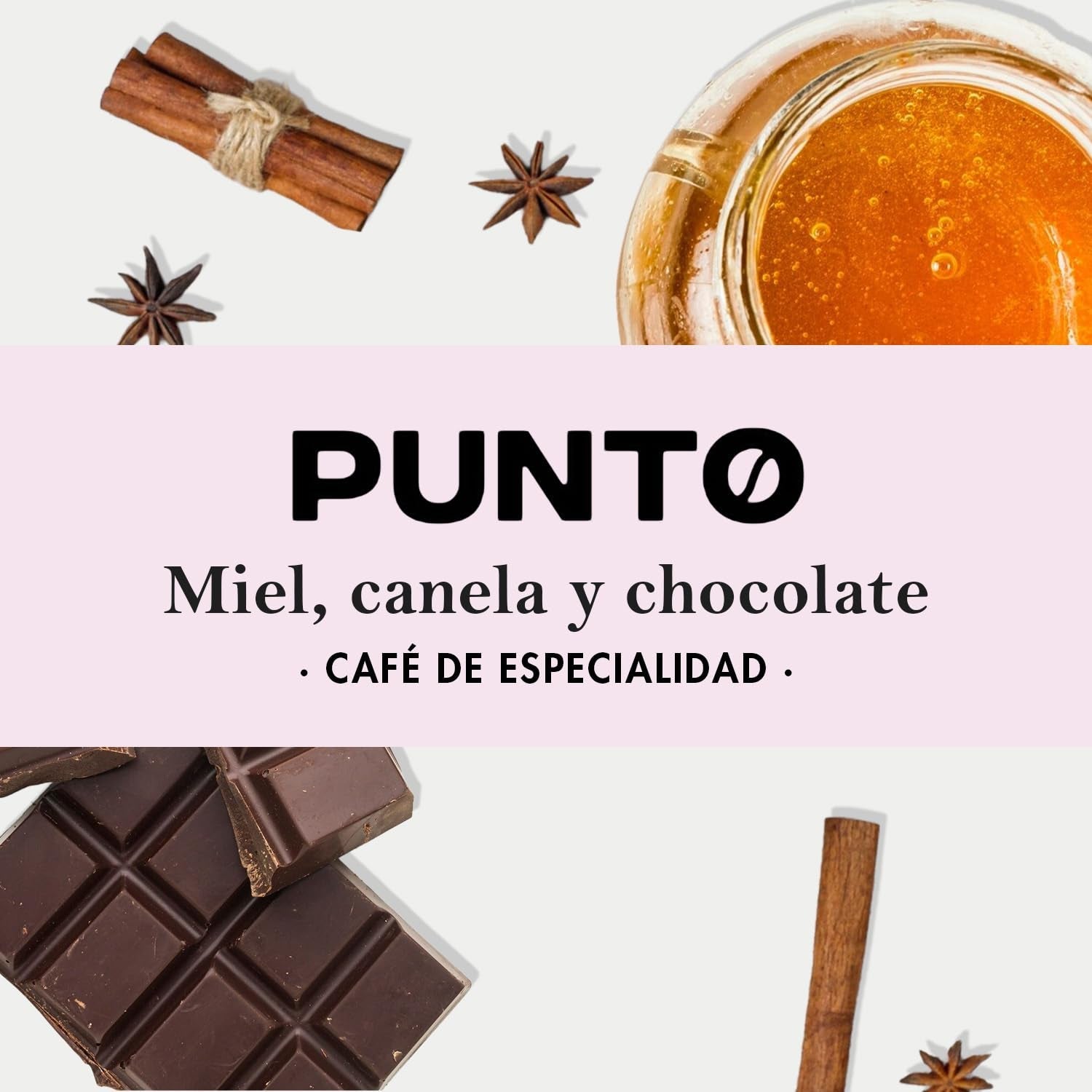 – Kawa mielona etiopska – 250 g – Kawa specjalna – Średnio palona – 100% Arabica – Nuty miodu, cynamonu i czekolady – Intensywna kwasowość – Średnia treściwość