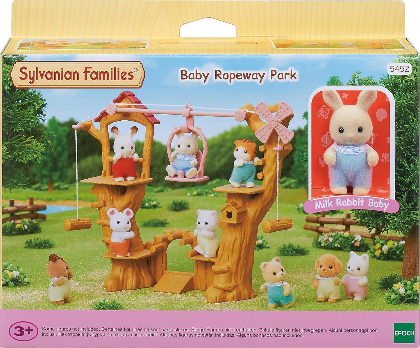 Sylvanian Families 5452 Kolejka linowa dla dzieci — domek dla lalek