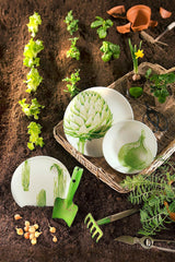 Talerz Excelsa Flora & Fauna, ceramiczny, wielobarwny