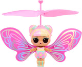 LOL niespodzianka! Magic Flyers Fairies Tots - Dziecko Kwiatów - Zawiera 1 lalkę i 1 magiczną różdżkę w opakowaniu w kształcie kwiatu, 2 sztuki do zebrania, Róża