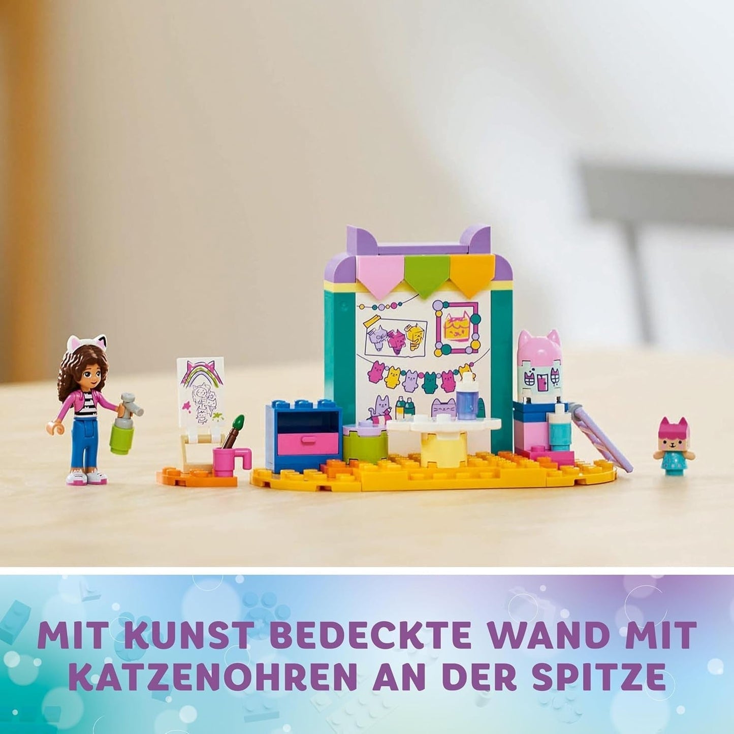 LEGO 4+ Domek dla lalek Gabby – zabawny domek dla lalek z pudełkiem dla dzieci, zestaw do odgrywania ról, zestaw do kreatywnego rękodzieła dla dziewcząt i chłopców w wieku od 4 lat, model domku dla lalek 10795 Zestawy do budowania Szukaj sklepu LEGO