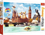 Puzzle - "1000" - Śmieszne portrety psów Puzzle Naty Shop Dogs in London