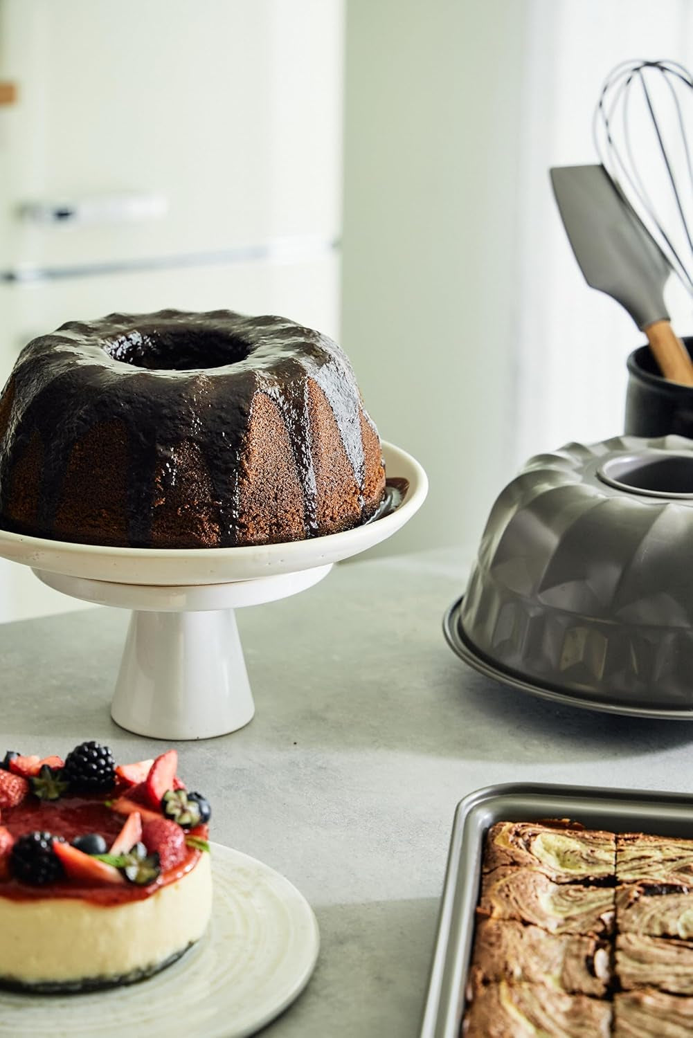 BERGNER BAKING LOVERS - Zestaw Von 2 X 6 Cup Muffinformen - Kohlenstoffstahl Mit Ilag Essential, PFOA Frei, Leicht Zu Reinigen Formy i blachy do pieczenia Naty Shop