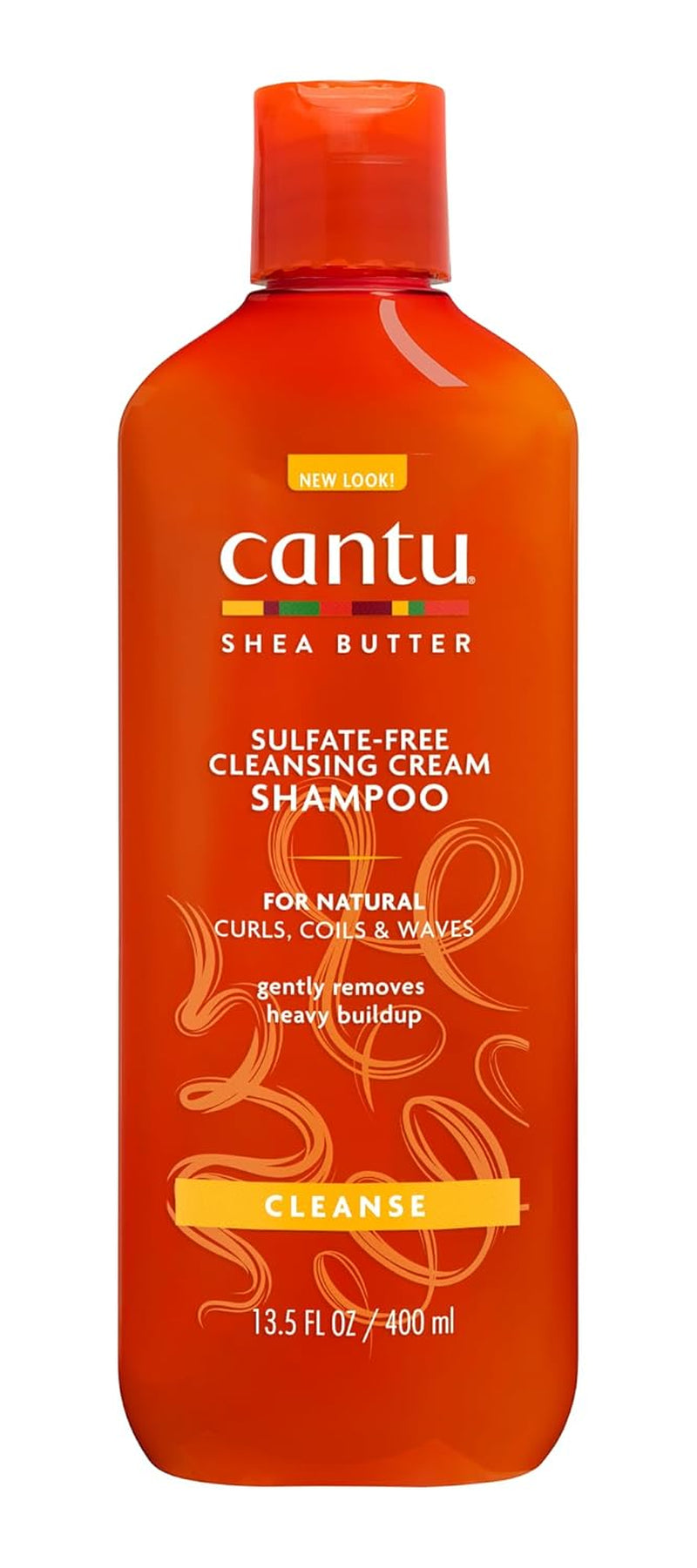 Cantu Cleansing Cream Shampoo – Shampoo Für Lockiges Und Krauses Haar – Reichhaltige Formel Aus Shea Butter – Sanfte Und Tiefenwirksame Reinigung Für Haar Und Kopfhaut – Sulfatfrei – 400 Ml Prysznic i kąpiel Cantu Default Title