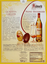 Asbach Czekoladowe Jajka ze Skórką 150g Opakowanie 2szt (2 x 150g)
