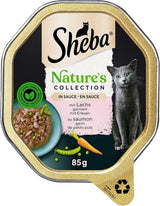 SHEBA Mokra karma dla kotów, Kolekcja Natury w Sosie Łososiowym, 2 x 11 x 85g