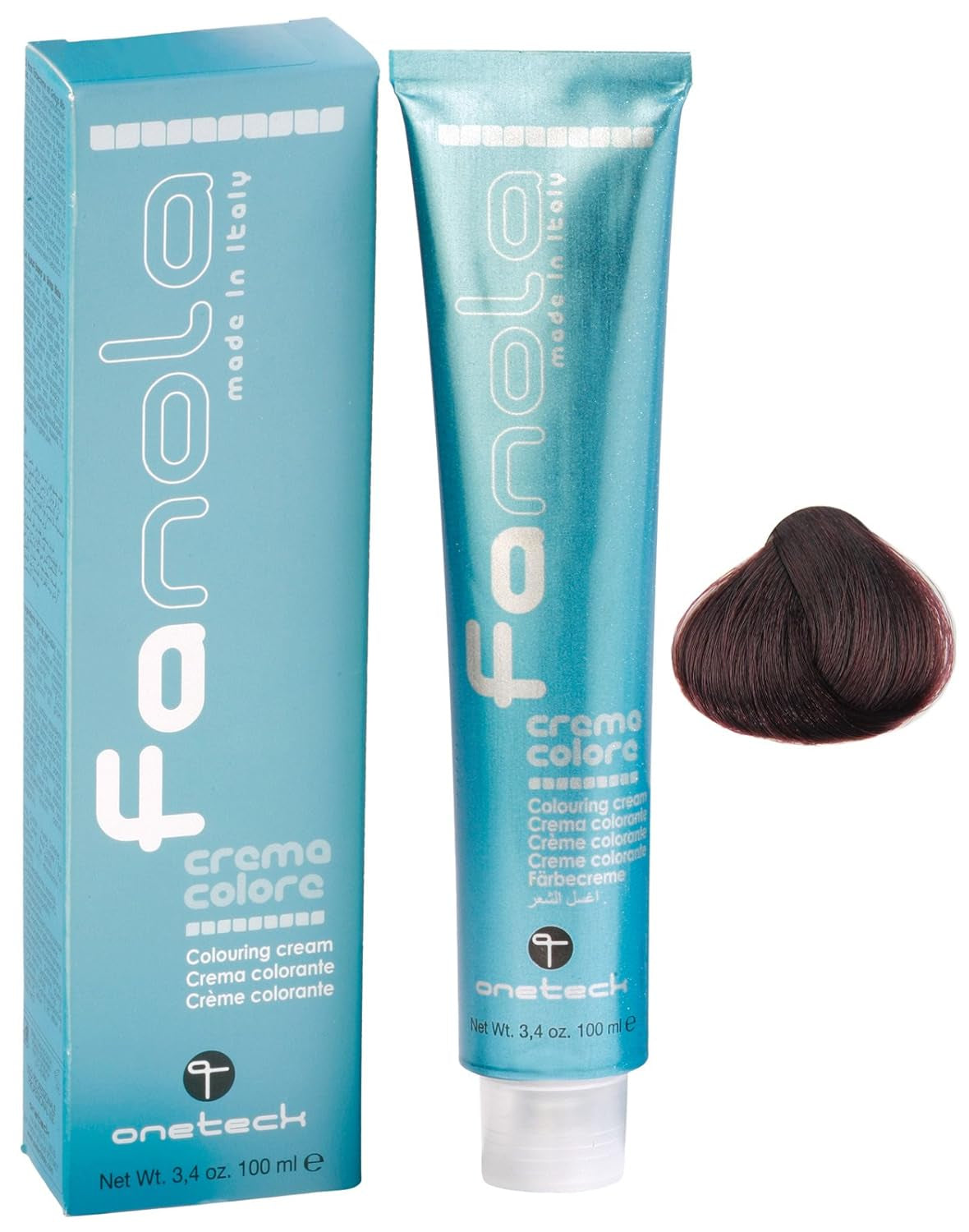 Fanola crema colore Krem koloryzujący 7,0 Blond, 100 ml Farba do włosów Naty Shop 4,6 Piwo średnie