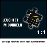 Trójka??? - Puzzle kryminalne - Willa łamigłówek By KOSMOS 697976, 300 elementów, Świecące w ciemności, Z lampą UV, Czytanie, Puzzle, Rozwiązywanie łamigłówek, Puzzle detektywistyczne Od 10 lat Puzzle Naty Shop