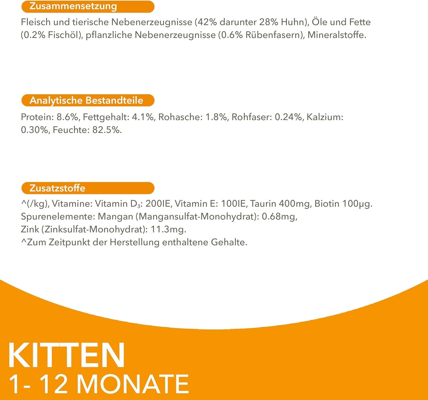 IAMS Delights Kitten Nassfutter - Opakowanie zbiorcze Katzenfutter mit Hunn w sosie, wysokiej jakości Futter für Junior Kätzchen von 1-12 Monate, 12 x 85 g